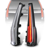 Transparent LED Tail Lights Rear lamp for 2015-2020 Chevrolet Chevy Tahoe Suburban Set of 2